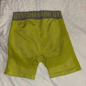 Gymshark Lime Green Compression Shorts